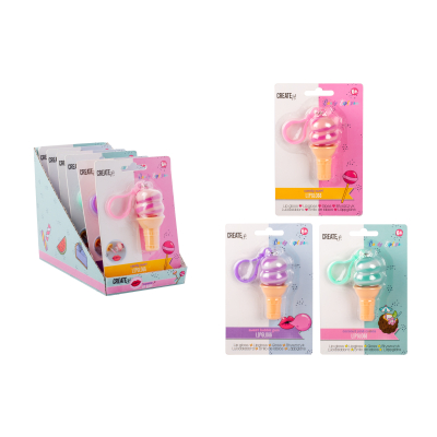 E-shop Lesk na rty Candy kournoutek se zmrzlinou přívěsek