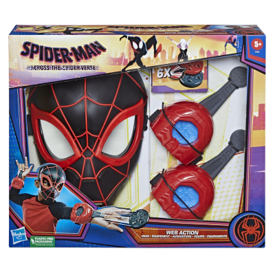 Hrací sada Spiderman Spiderverse Web Action Gear