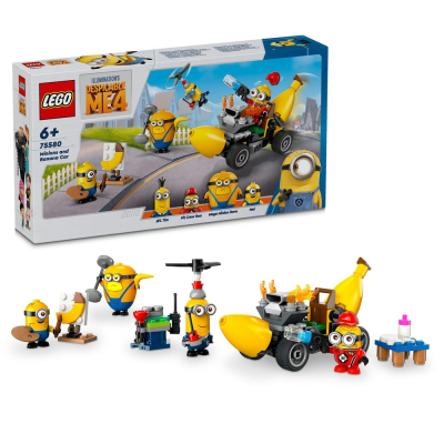 LEGO® Mimoni 75580 Mimoni a banánové auto