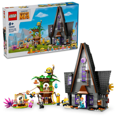 LEGO® Mimoni 75583 Mimoni a Gruův rodinný dům