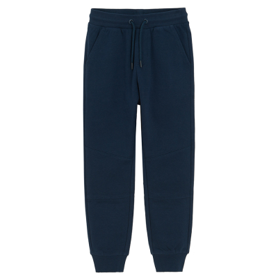 Teplákové kalhoty -modré - 140 NAVY BLUE