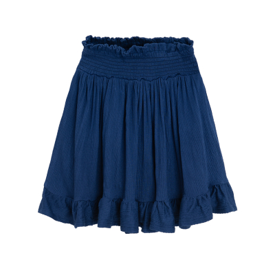 Dívčí sukně -tmavě modrá - 98 NAVY BLUE