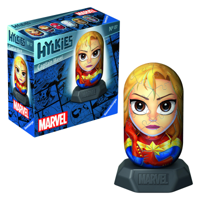 E-shop Puzzle 54 dílků 3D Hylkies: Marvel: Captain Marvelů