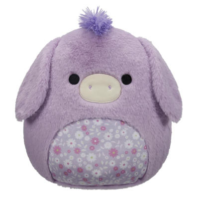 Plyšový mazlíček Squishmallows  Fuzzamallows Osel - Delzi, 30 cm