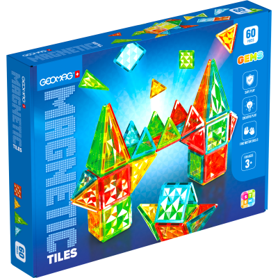 Geomag Magnetic Tiles 60 dílků
