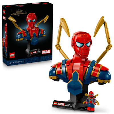 E-shop LEGO® ǀ Marvel 76326 Busta Iron Spider-Mana