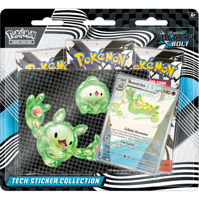 Pokémon TCG: SV10.5 Black Bolt - Tech Sticker Collection