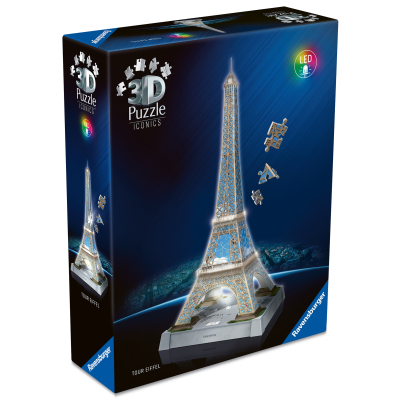 E-shop Puzzle 3D Iconics: Eiffelova věž Noční edice