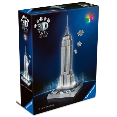 E-shop Puzzle 3D Iconics: Empire State Building Noční edice