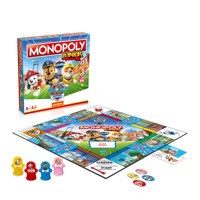 Společenská hra Monopoly Junior Tlapkova Patrola