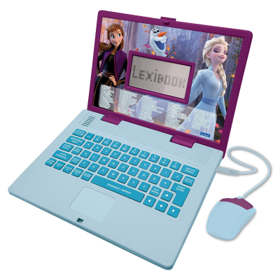 E-shop Lexibook česko-anglický vzdělávací notebook Frozen se 124 aktivitami