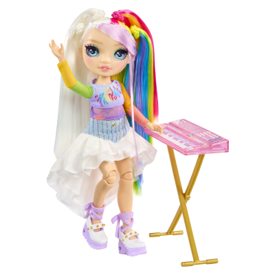 E-shop Rainbow High Junior Fashion panenka v rockové kapele - Amaya
