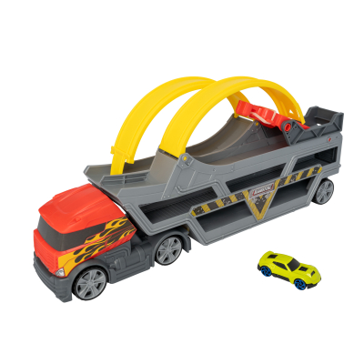 E-shop Teamsterz multifunkční transportér s 1 autíčkem a loopingem
