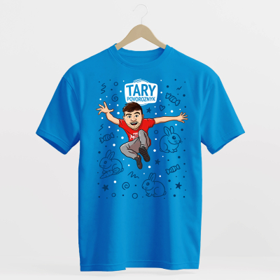 Tary Povoroznyk Tričko Ňufík modré L