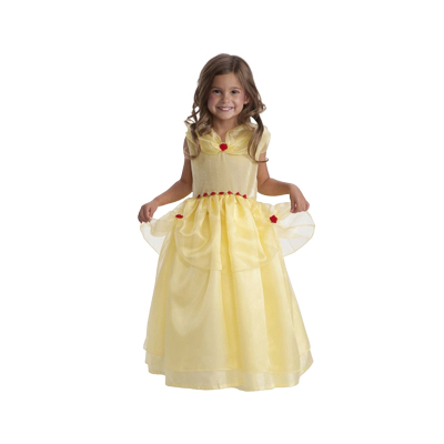 dětský kostým princezna belle 110–120 cm