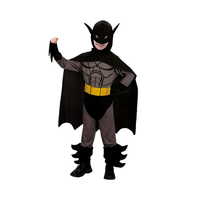 dětský kostým batman s maskou a pláštěm 110–120 cm
