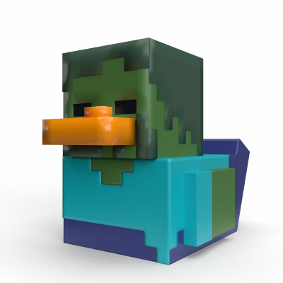 E-shop Tubbz kachnička malá Minecraft - Zombie