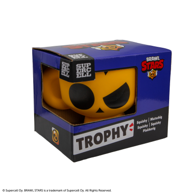 Antistresová figurka Cinereplicas Brawl Stars - Squishy Trophy