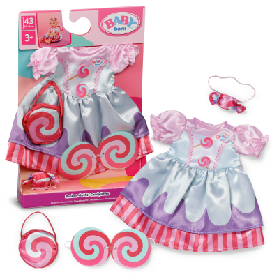 E-shop BABY born Šatičky s cukrátky, 43 cm