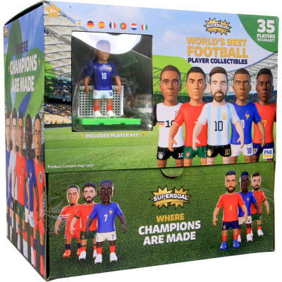 Supergoal figurka fotbalisty v kapsli