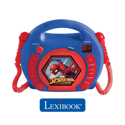 Lexibook CD přehrávač Spiderman se 2 mikrofony (obrázek 2)