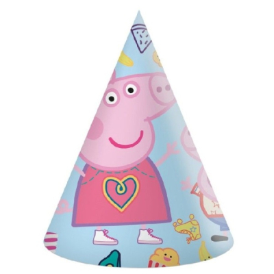 Čepičky prasátko Peppa 6 ks Albi