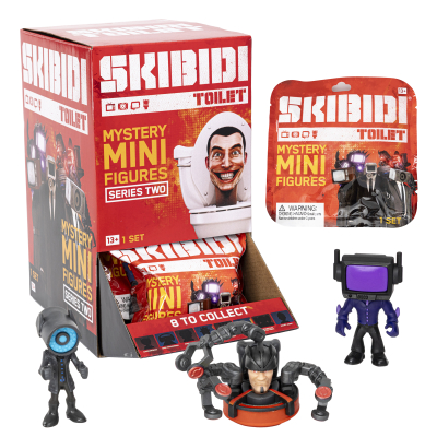 Skibidi Toilet minifigurky Mystery série 2