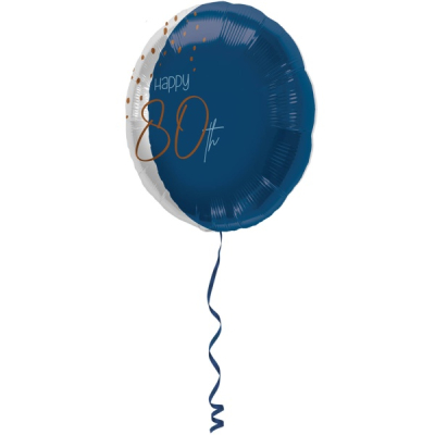 Balónek foliový HB 80 Elegant True Blue 45cm