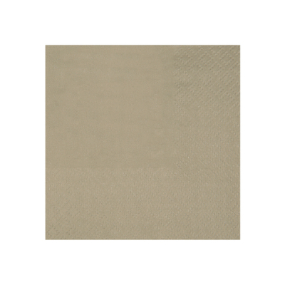 Ubrousky Taupe 21 x 20 cm 25 ks