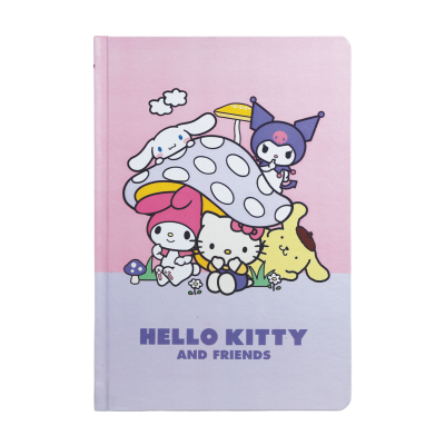Bluesky Hello Kitty a přátelé Blok A5 Mushroom