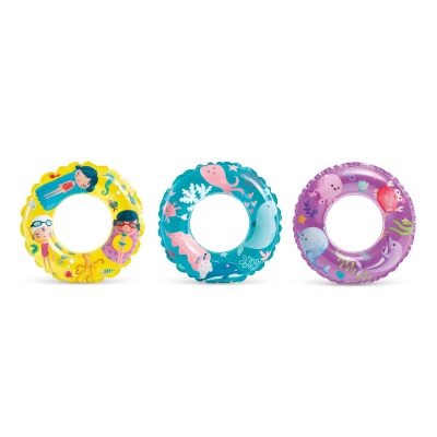 Kruh 61cm, transparent – Žlutá