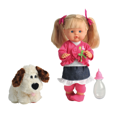 E-shop Panenka Nena mluvící 36 cm s pejskem