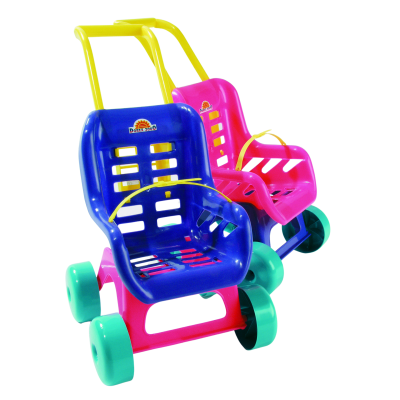 E-shop Kočárek pro panenku Buggy - Fialová