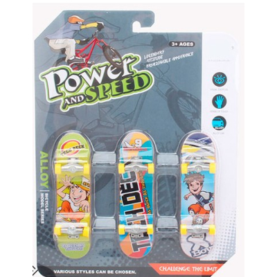 Skateboard - sada 3ks (vel.9,5x2,5cm)