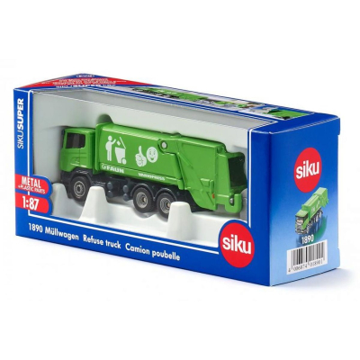 SIKU Super - Popelářské auto Scania 1:87