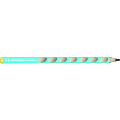 Ergonomická grafitová tužka pro leváky - STABILO EASYgraph modrá - 1 ks - Stupeň tvrdosti HB
