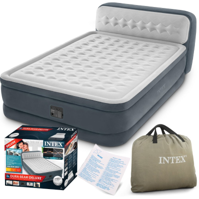 Intex 64448NPINT Nafukovací postel Ultra Plush Headboard
