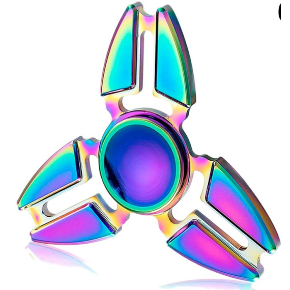E-shop Spinner kovový duhový Crazy Gyro I