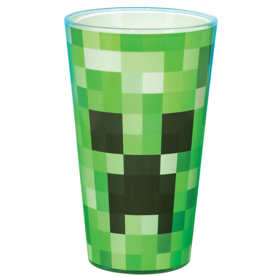 Sklenice Minecraft  Creeper                    