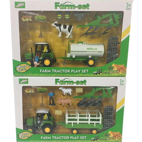 Farmářský set s traktorem 2 druhy                    