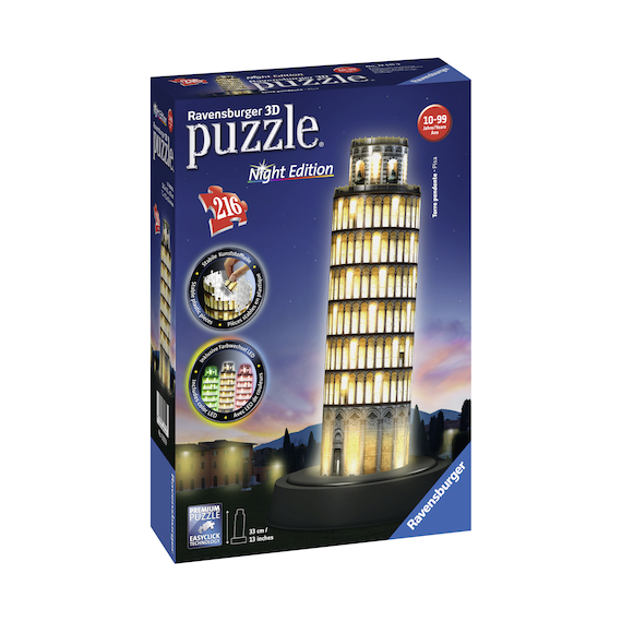 Puzzle 3D Pisa (Noční edice) 216 dílků                    