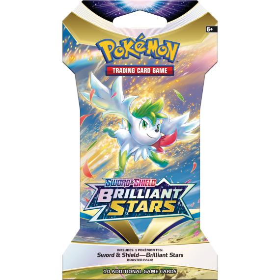 Pokémon TCG: SWSH09 Brilliant Stars - 1 Blister Booster                    