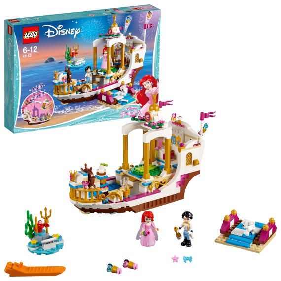 LEGO® Disney Princess 41153 Arielin královský člun na oslavy                    
