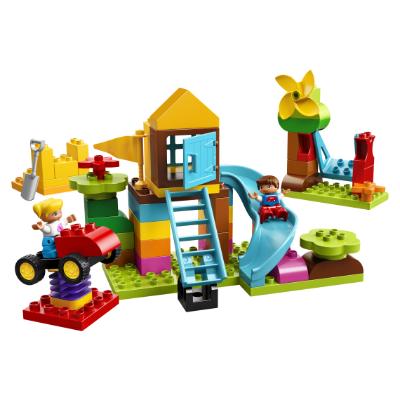 LEGO® DUPLO 10864 Velký box s kostkami na hřiště                    