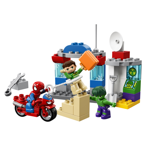 LEGO® DUPLO 10876 Dobrodružství Spider-Mana a Hulka                    