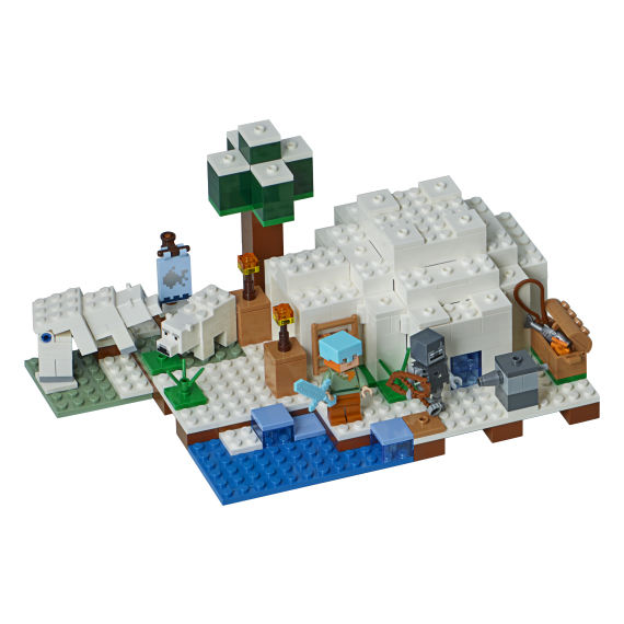LEGO® Minecraft 21142 Iglú za polárním kruhem                    