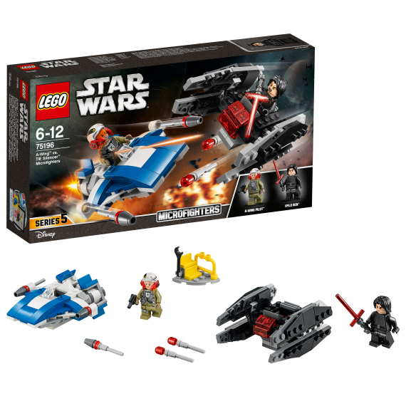 LEGO® Star Wars™ 75196 Stíhačka A-Wing™ vs. mikrostíhačka TIE Silenc                    