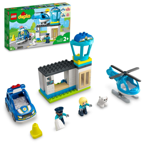 E-shop LEGO® DUPLO® 10959 Policejní stanice a vrtulník