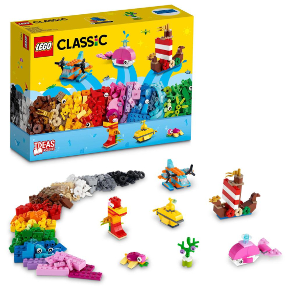 E-shop LEGO® Classic 11018 Kreativní zábava v oceánu