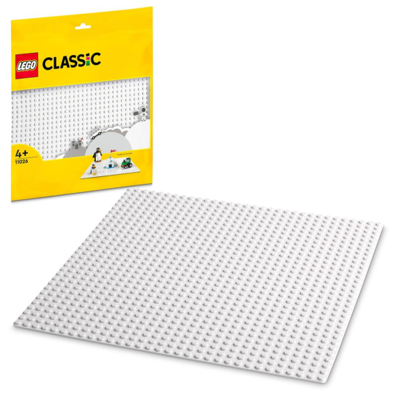 E-shop LEGO® Classic 11026 Bílá podložka na stavění